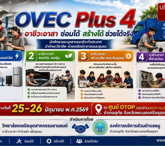 ประชาสัมพันธ์ เชิญชวน ร่วมงาน โครงการ 