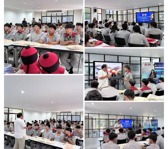  กิจกรรมแนะแนวการฝึกอาชีพ โดย บริษัท เถ้าแก่น้อย ฟู๊ดแอนด์มาร์เก็ตติ้ง จำกัด