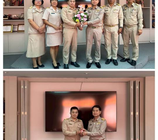 ต้อนรับ ข้าราชการครูและบุคลากรทางการศึกษา ช่วยปฏิบัติราชการ ณ วิทยาลัยเทคนิคอุตสาหกรรมยานยนต์
