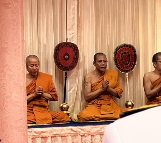  วิทยาลัยเทคนิคอุตสาหกรรมยานยนต์ เข้าร่วมพิธีบำเพ็ญพระราชกุศลปัณรสมวาร (ครบ 15 วัน) 