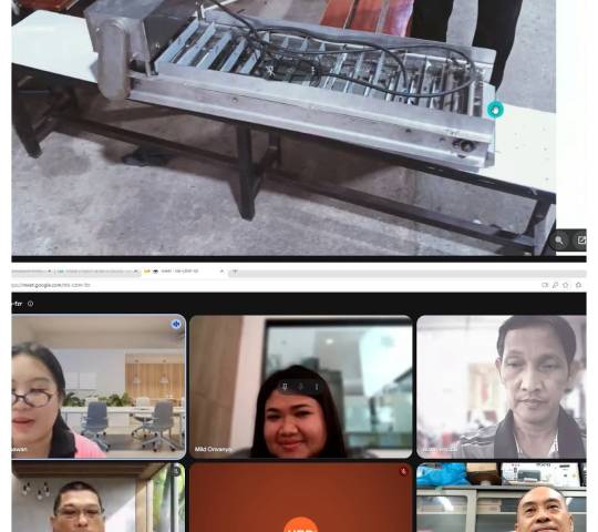 ประชุมให้คำปรึกษา Project นักศึกษาฝึกอาชีพในสถานประกอบการ  บ.เถ้าแก่น้อย